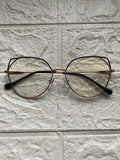 Lentes New Cat Eye Metal