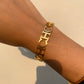 Brazalete Carolina Herrera Gold