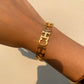 Brazalete Carolina Herrera Gold