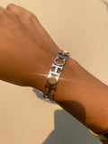 Brazalete Carolina Herrera Silver