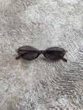 Lentes Miu Miu Ovalados Gris