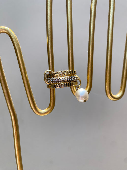 Anillo Triple J'ADIOR #6