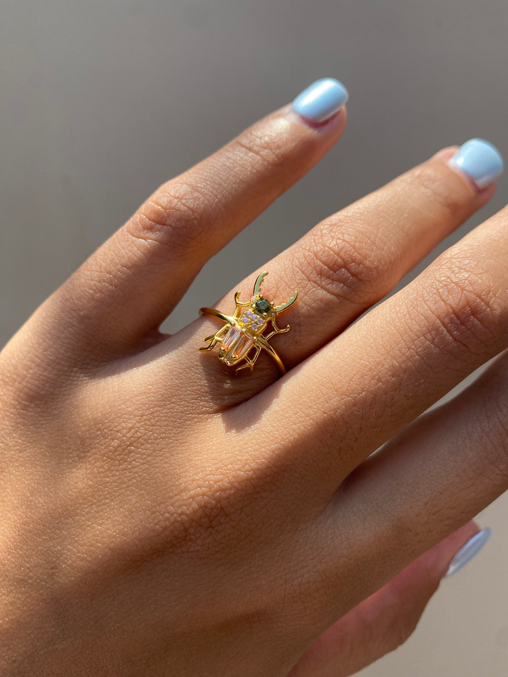 Anillo Escarabajo Ajustable