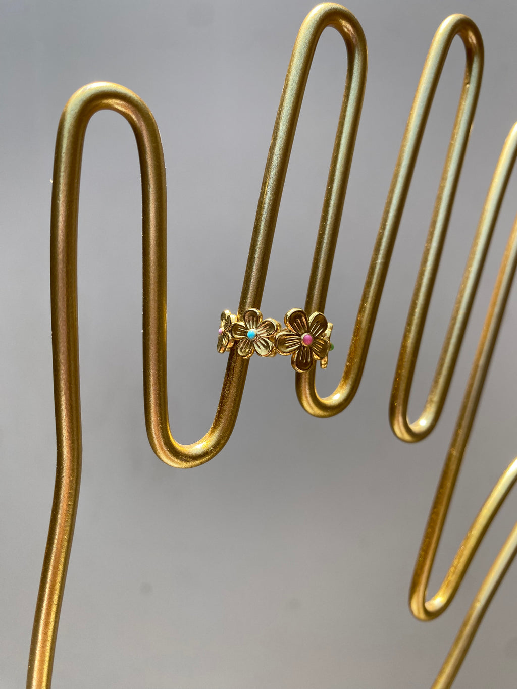 Anillo Golden Petals