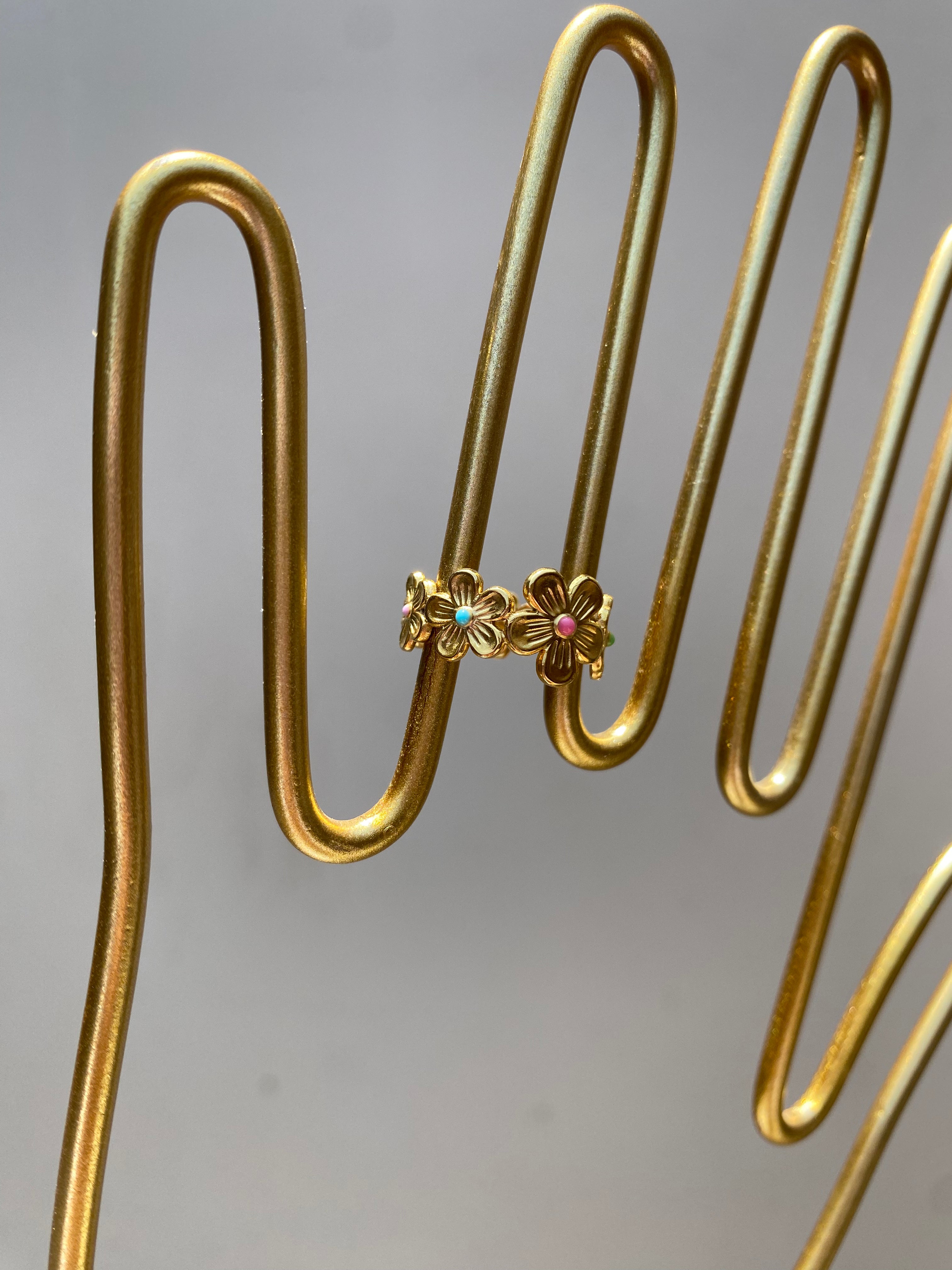 Anillo Golden Petals