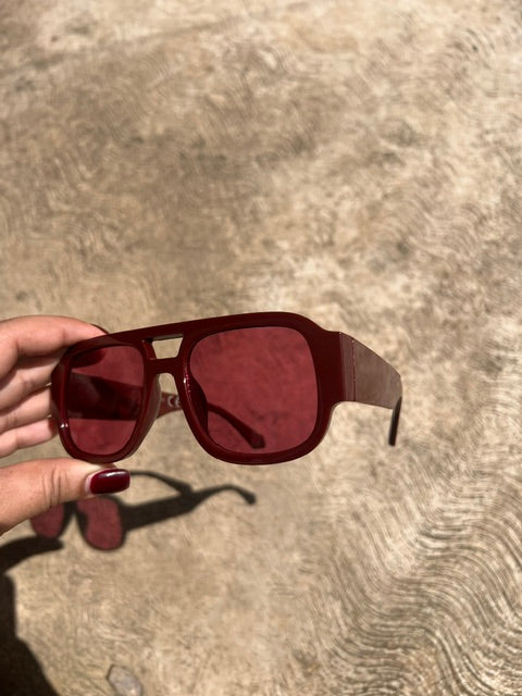 Lentes Rojos