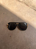 Lentes Negros Patita Nudo Gold
