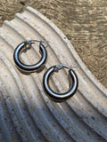 Hoops Basic Silver Pña