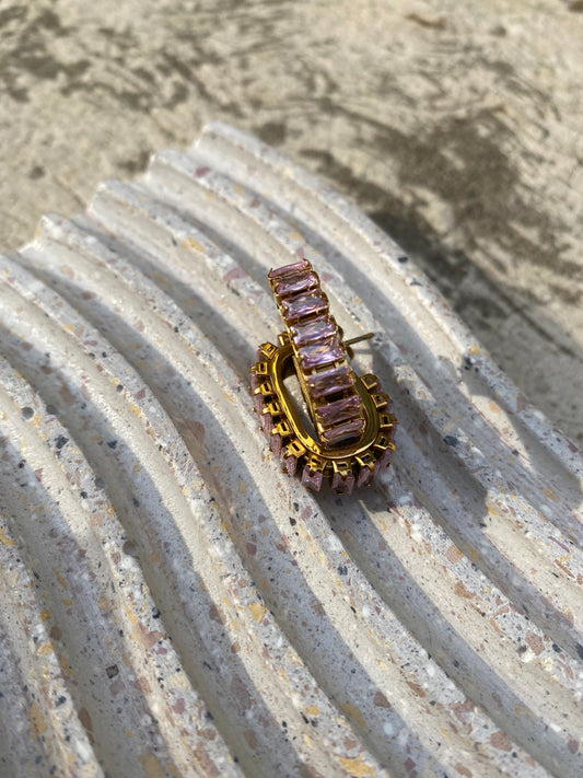 Hoops Ovaladas Pinky