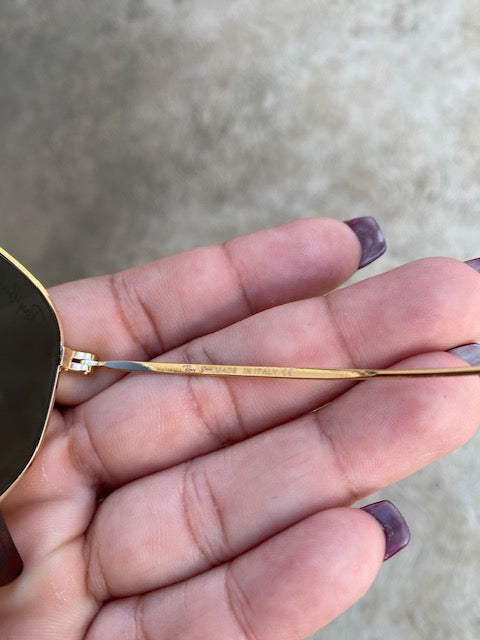 Lentes Ray-Ban Hexagonales Negro con Gold
