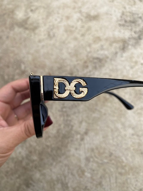 Lentes Cat Eye Tipo D&G Negro