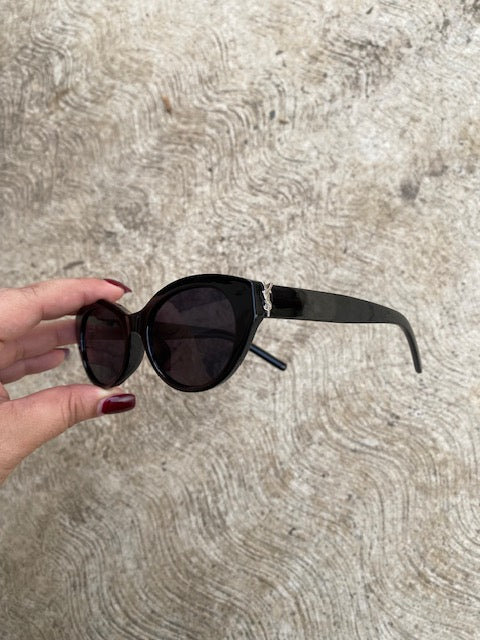 Lentes Tipo YSL Cat Eye Negros