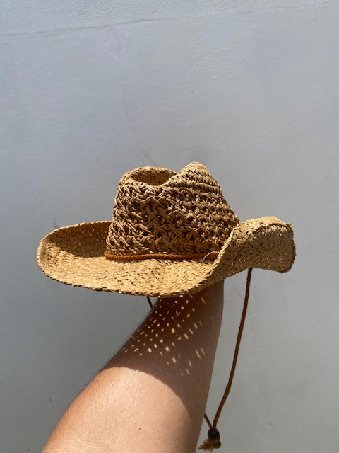 Sombrero Vaquero con Cordón Camel