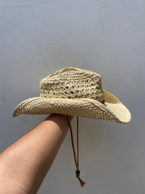 Sombrero Vaquero Con Cordón Khaki