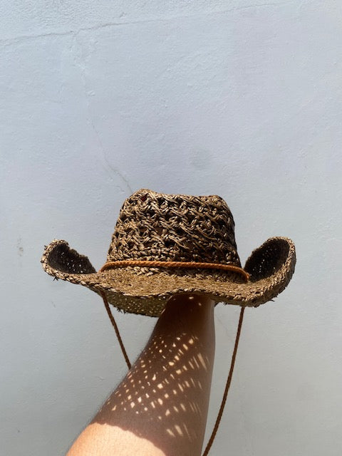Sombrero Vaquero con Cordón Café