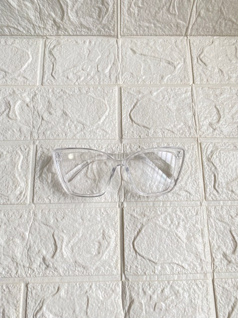 Lentes Cat Eye Todo Clear Comb