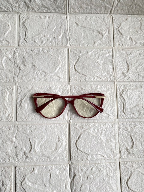 Lentes Acrilicos Skinny Rojos