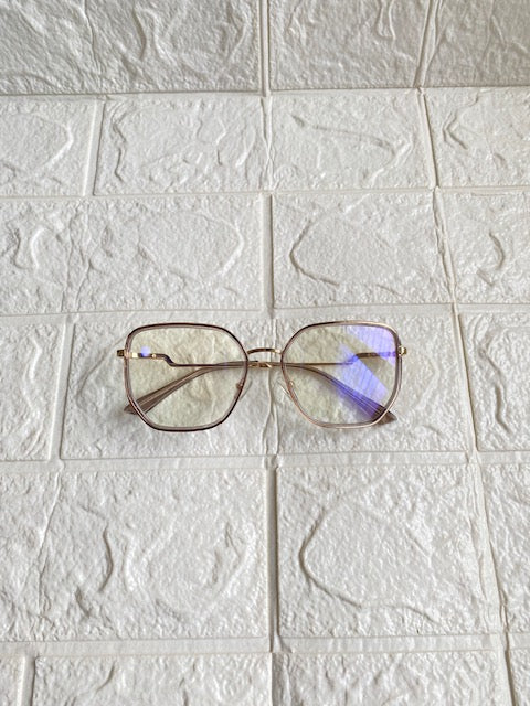 Lentes Semihexagonales Gris