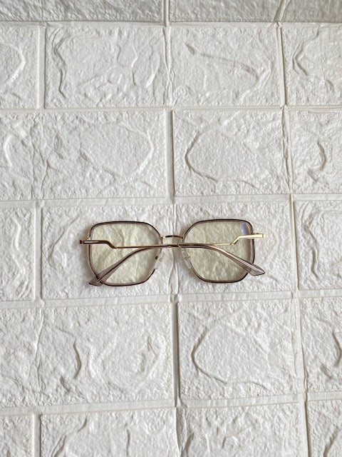Lentes Semihexagonales Gris