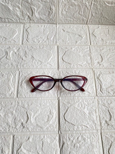 Lente Cat Eye Rojo Mini