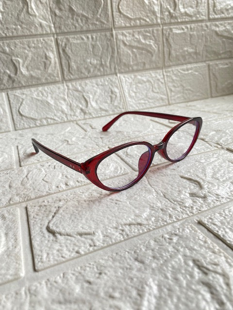 Lente Cat Eye Rojo Mini
