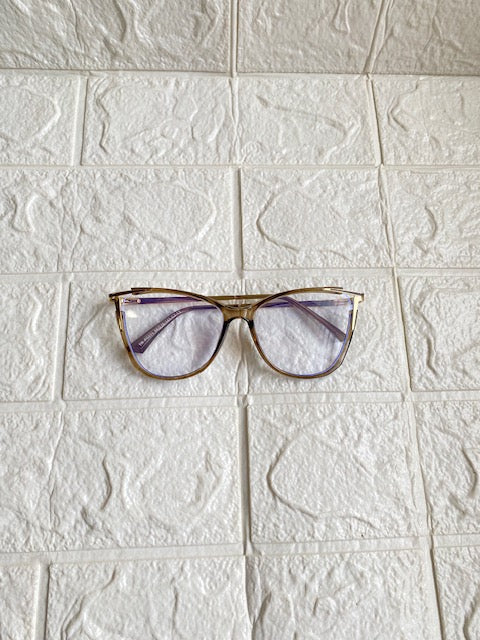 Lentes Cat Eye & Cuadrados Verde