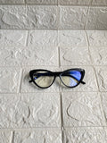 Lentes Cat Eye Negros Plane