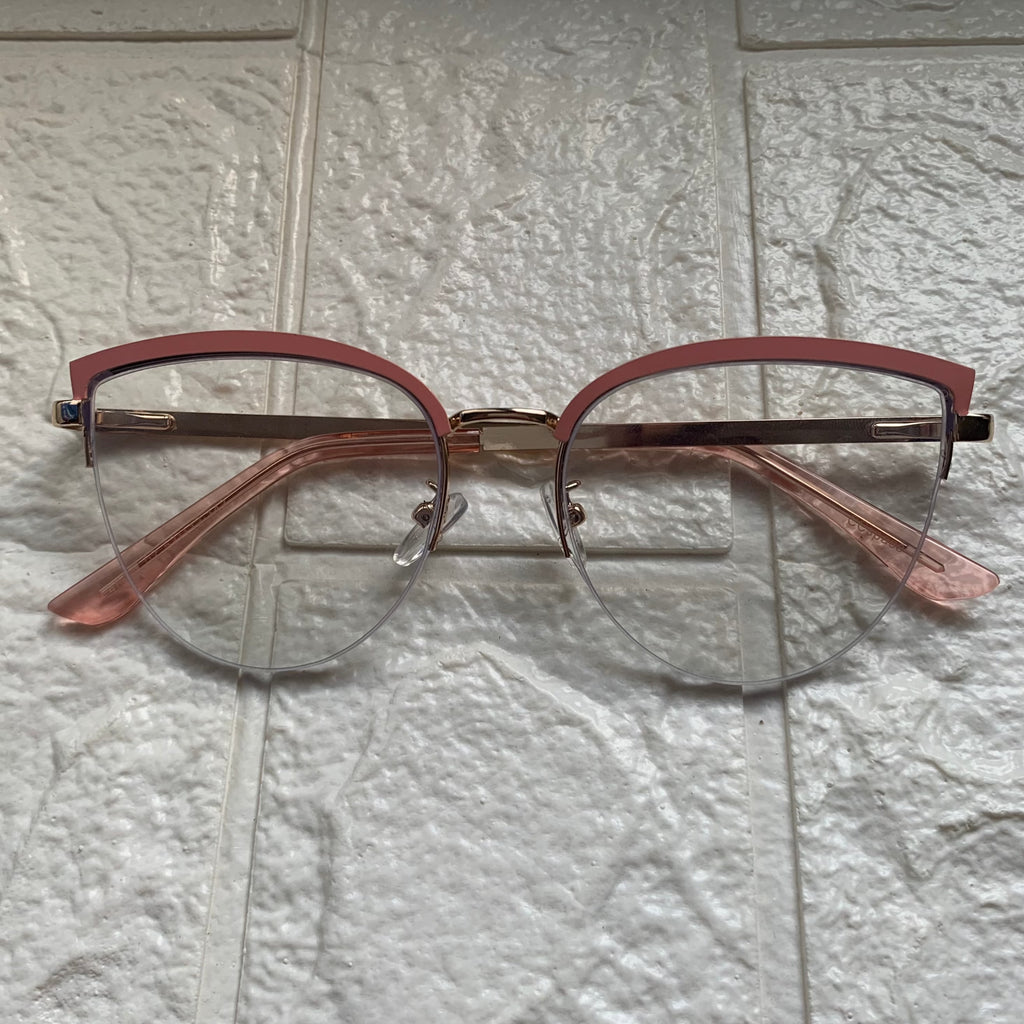 Lentes Mitad Vidrio Pink