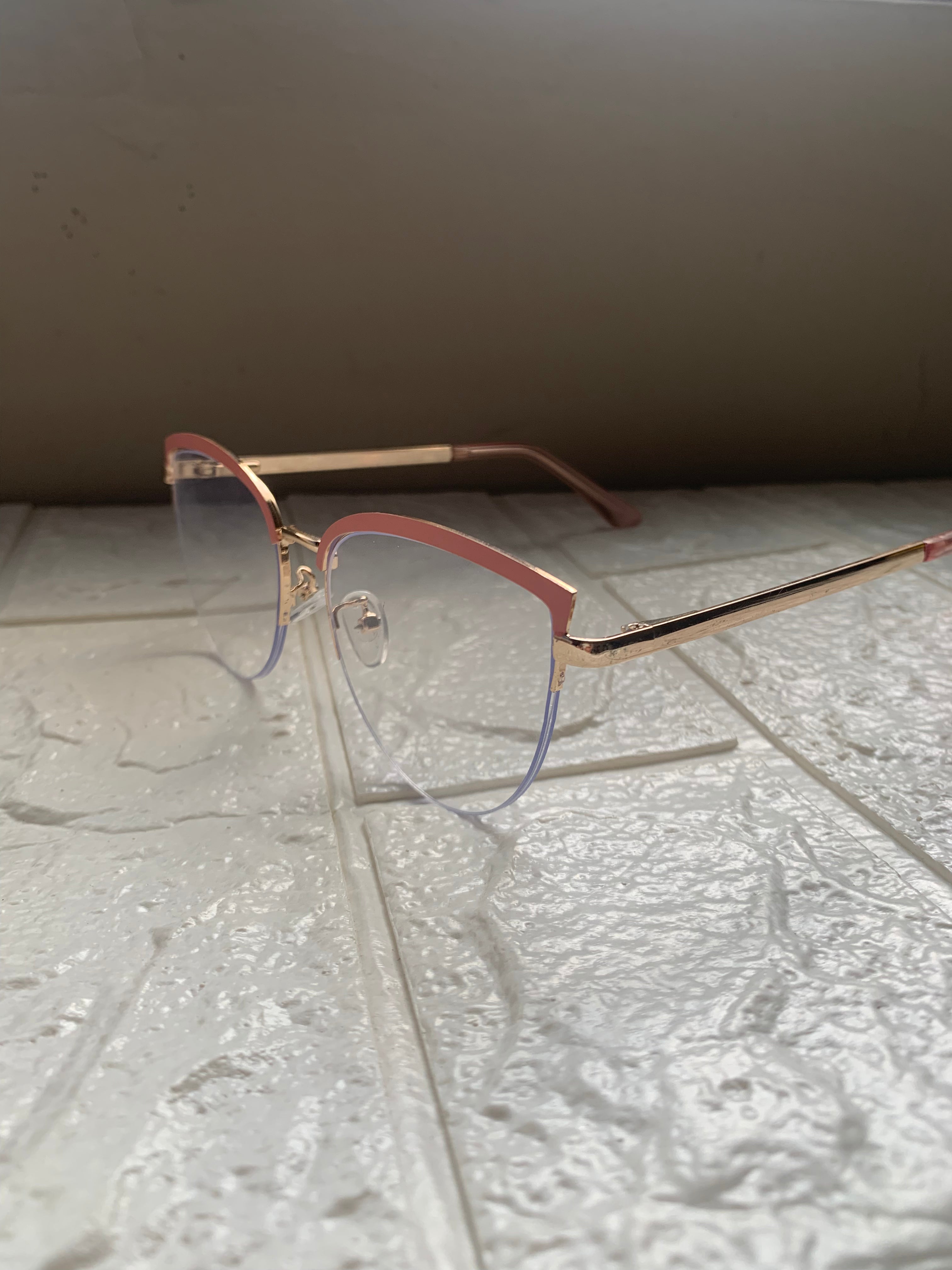 Lentes Mitad Vidrio Pink