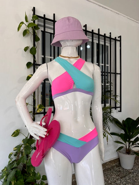 Traje de Baño Traslapado 2 colores