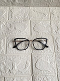 Lentes Cat Eye New Black and Gold