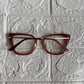 Lentes Cat Eye Marco Rojo