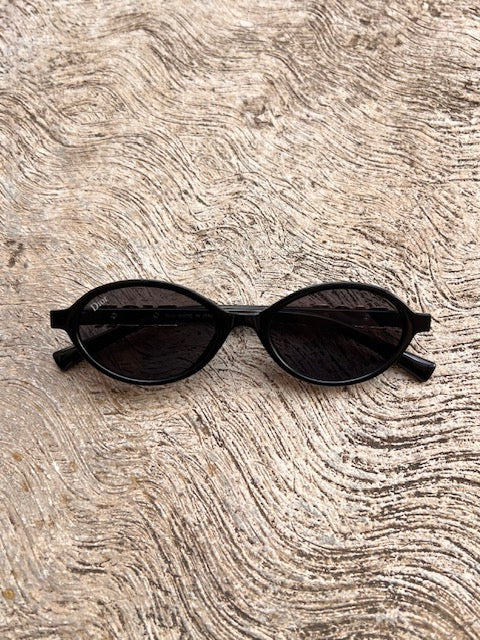 Lentes DIOR Ovalados Negros