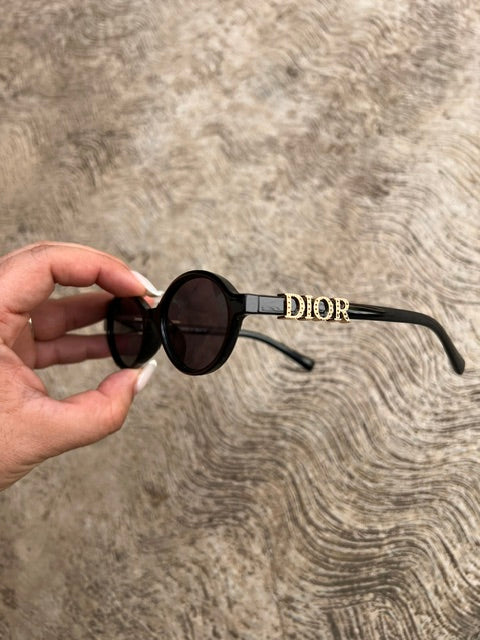 Lentes DIOR Ovalados Negros