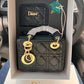 Cartera Lady Dior con Monedero y Llavero