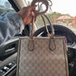 Cartera Gucci Beige
