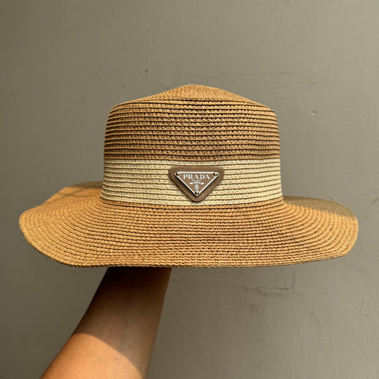 Hat Prada Caramelo Linea Beige