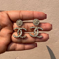 Studs Chanel Logo Colgante Gold