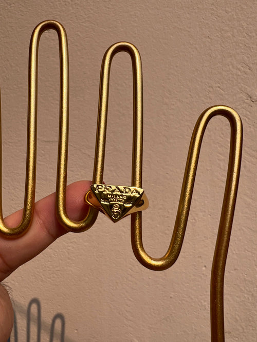 Anillo PRADA Gold Plane