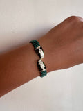 Brazalete Snake verde