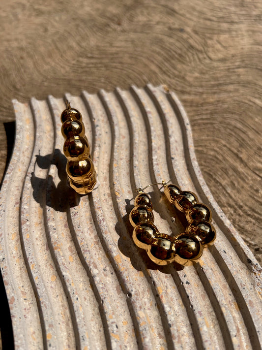 Hoops globitos gold