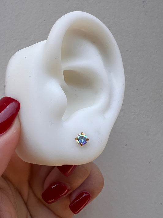 Piercing gold punto tornasol Gde