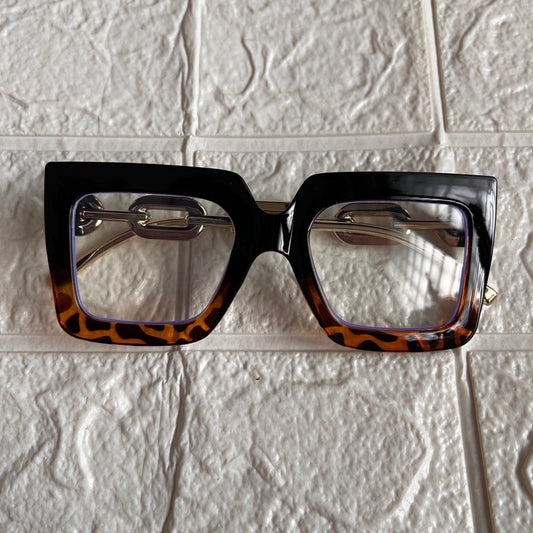 Lentes Cuadrado Animal Print
