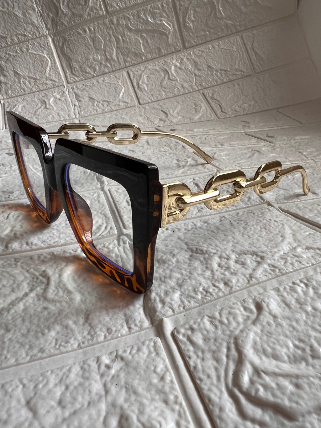 Lentes Cuadrados Animal Print