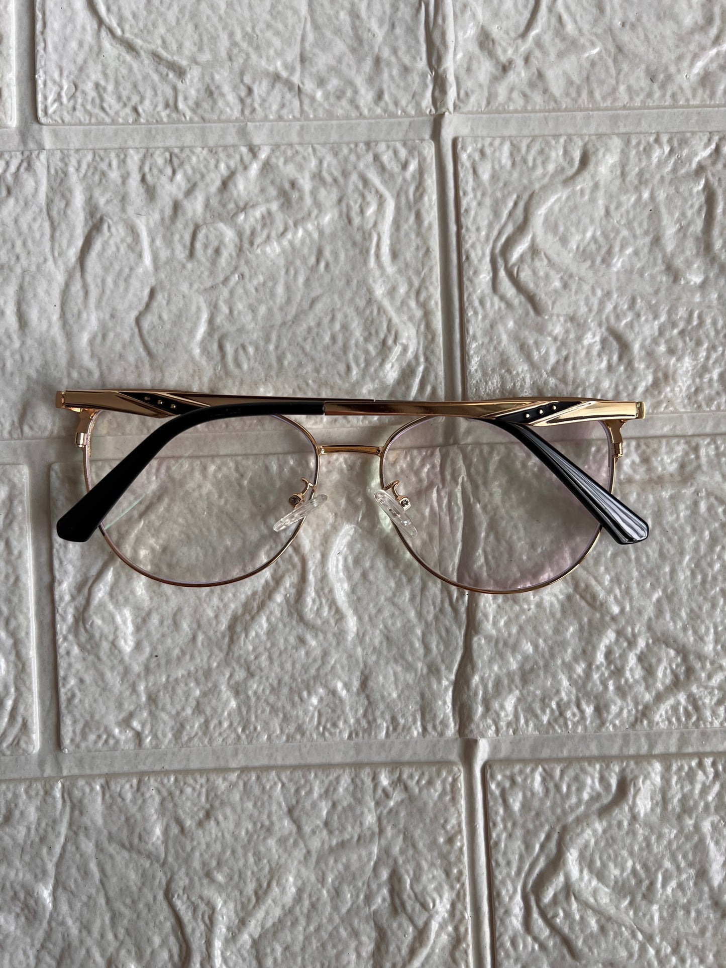 Lente Cat Eye Mini Mariposas Negros