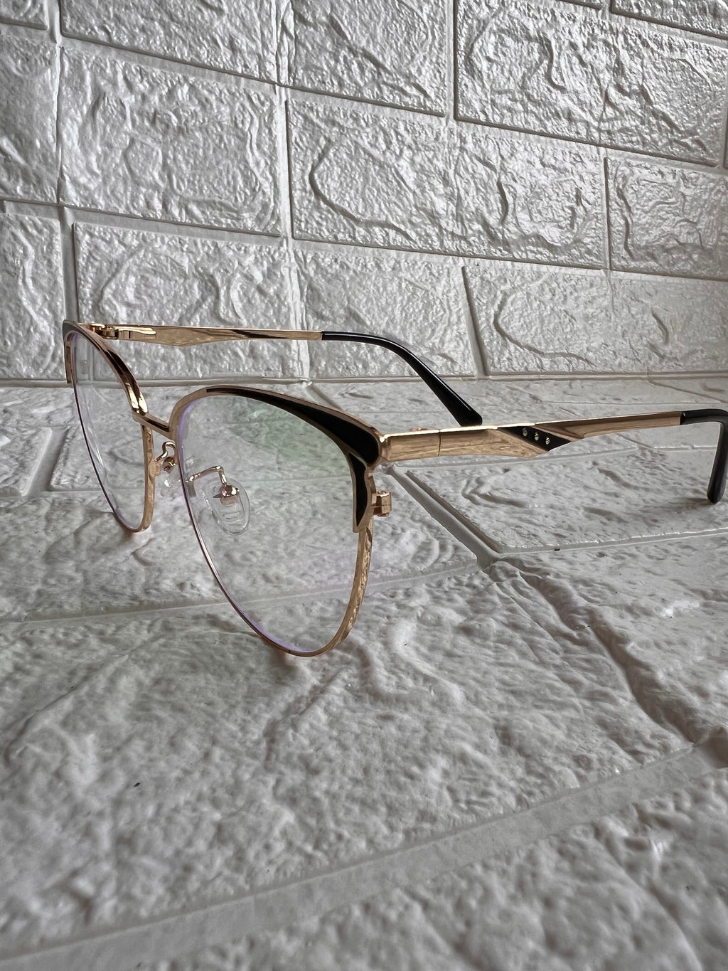 Lentes Cat Eye Mini Mariposas Negros