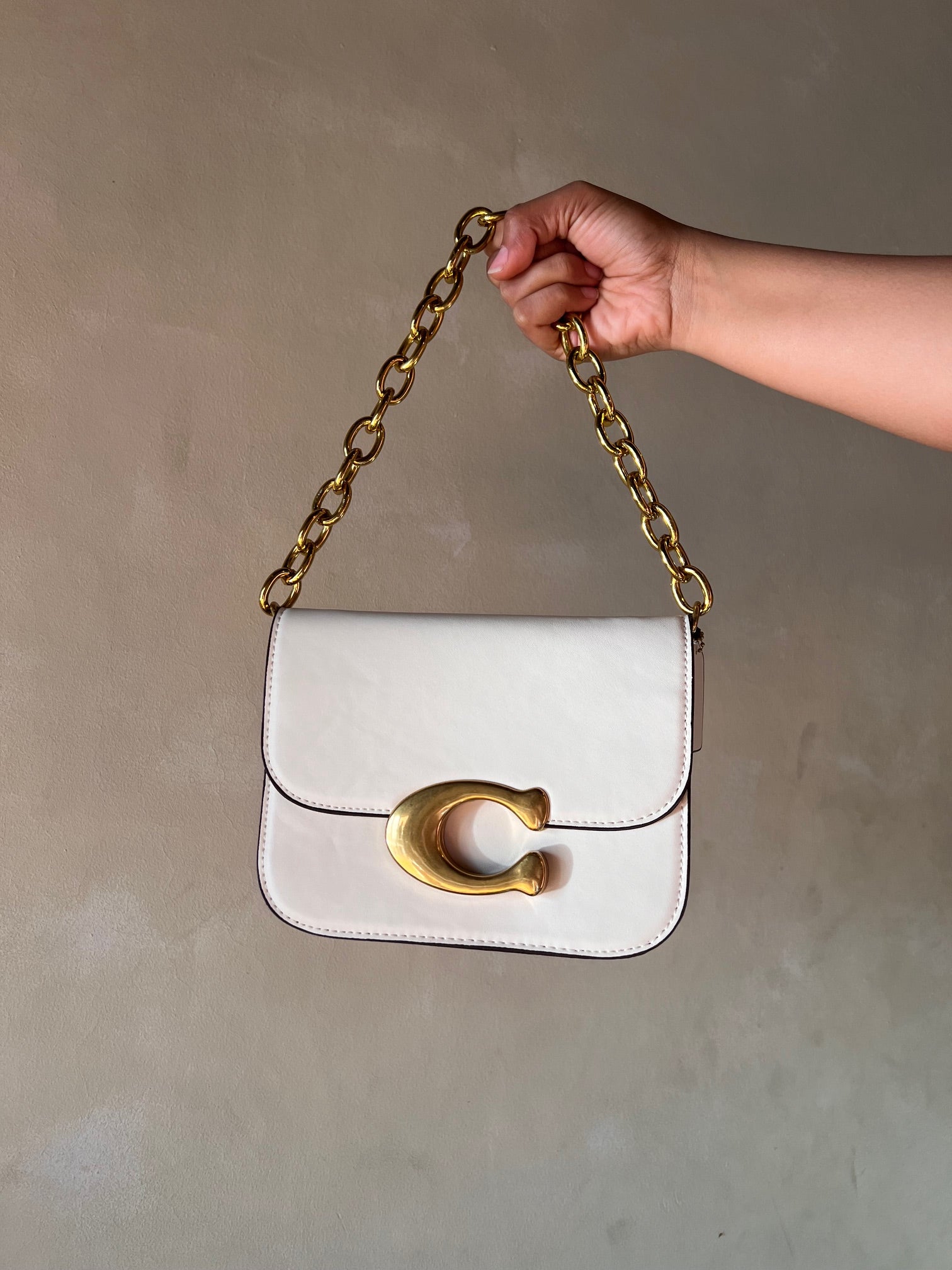 Cartera Coach Blanca