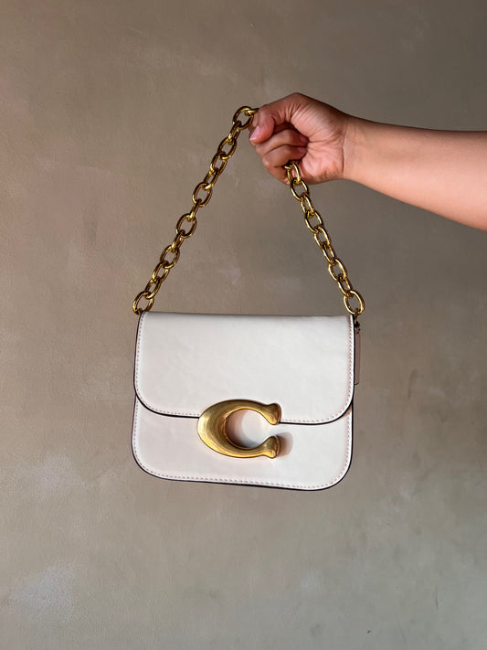 Cartera Coach Blanca