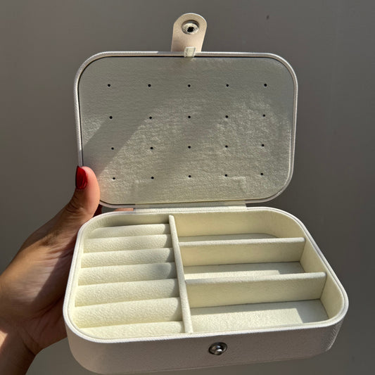 Joyero XL Blanco Brillante