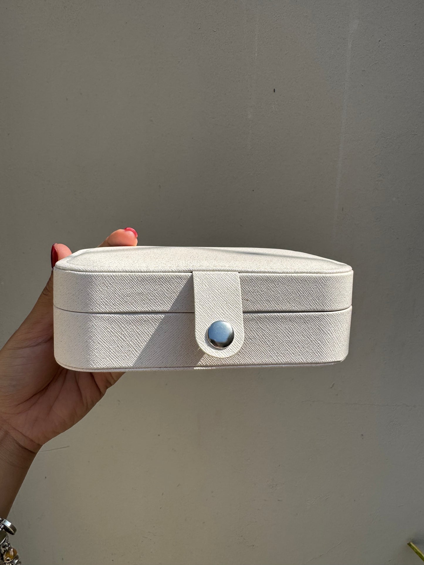 Joyero XL Blanco Brillante